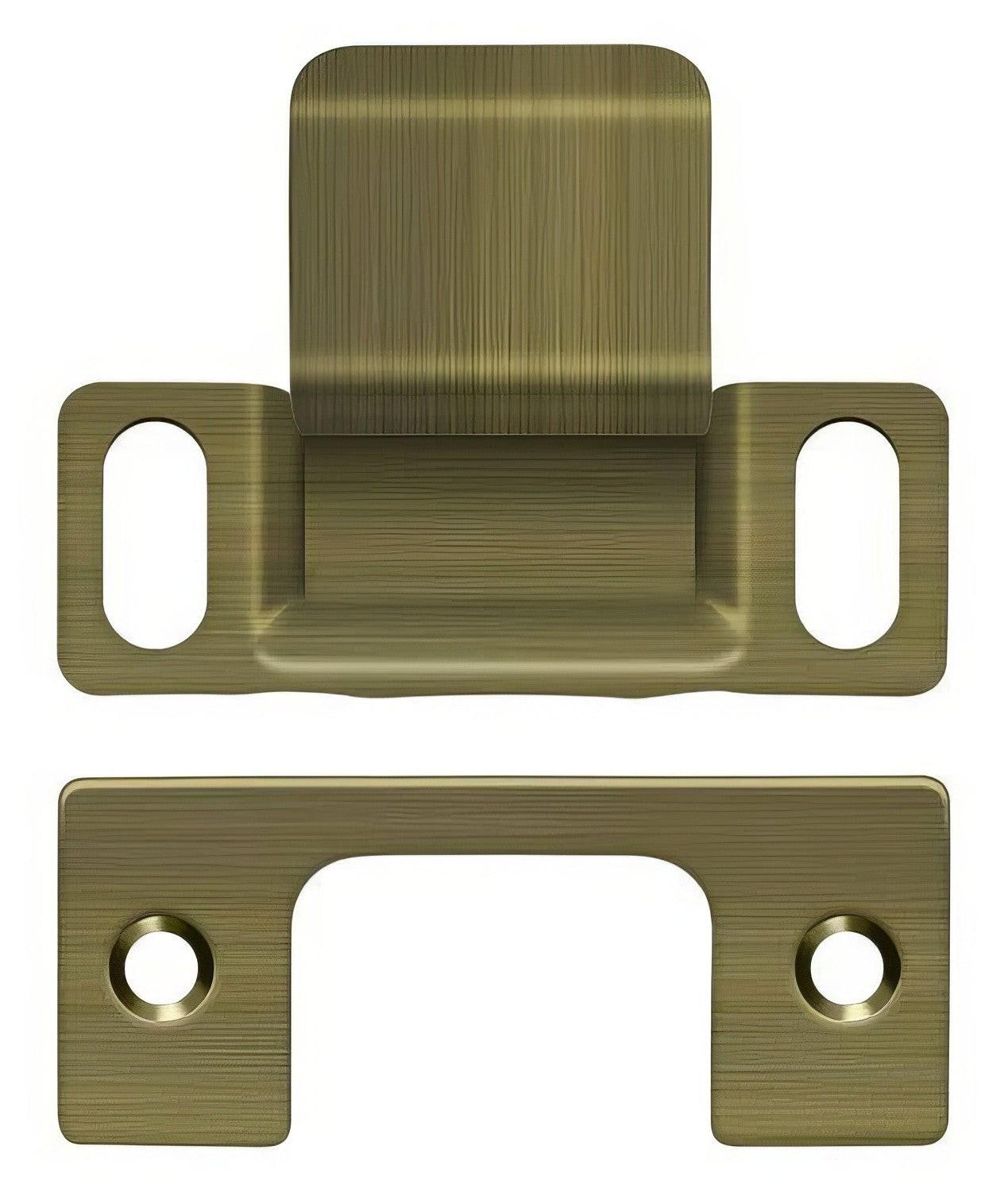 Deltana SP2751 2-3/4" x 1-1/4" Dust Cup Strike Plate