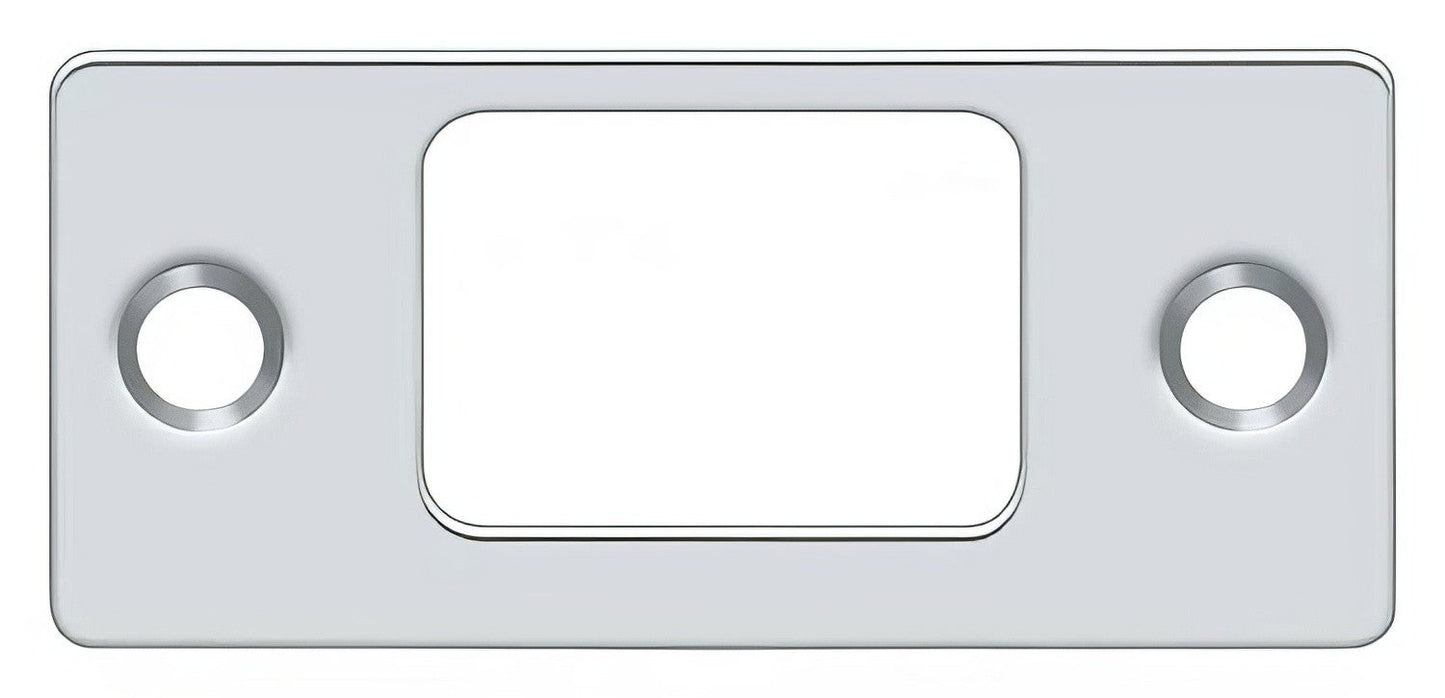 Deltana SP2753 2-3/4" x 1-1/4" Deadbolt Strike Plate