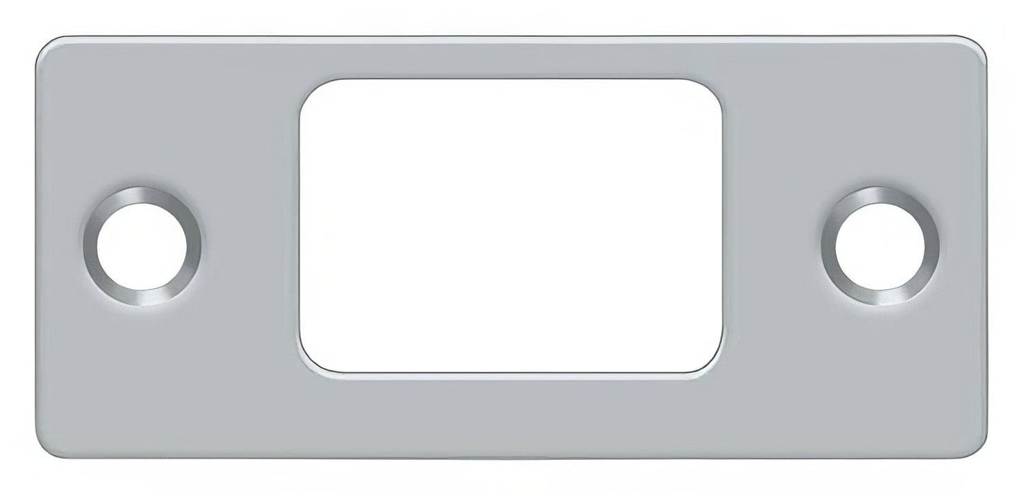 Deltana SP2753 2-3/4" x 1-1/4" Deadbolt Strike Plate