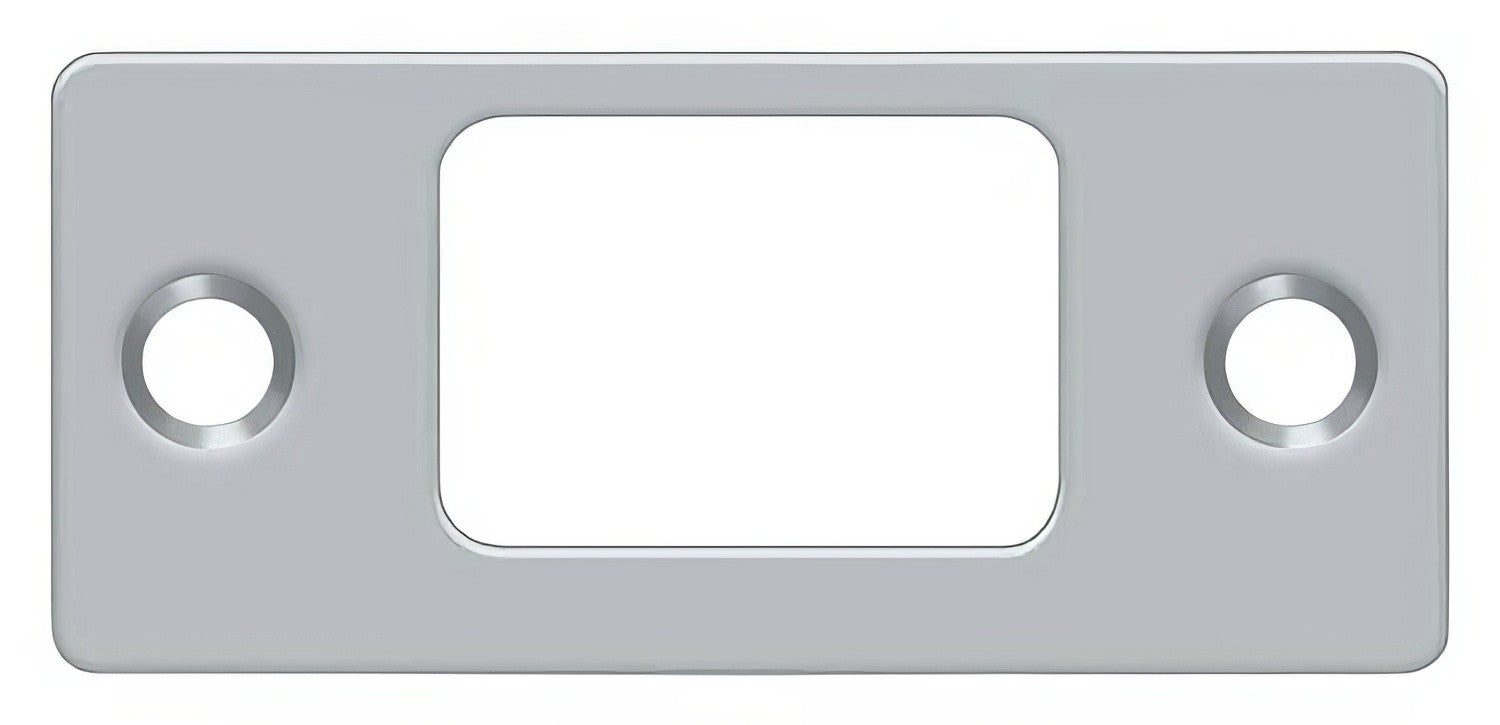 Deltana SP2753 2-3/4" x 1-1/4" Deadbolt Strike Plate