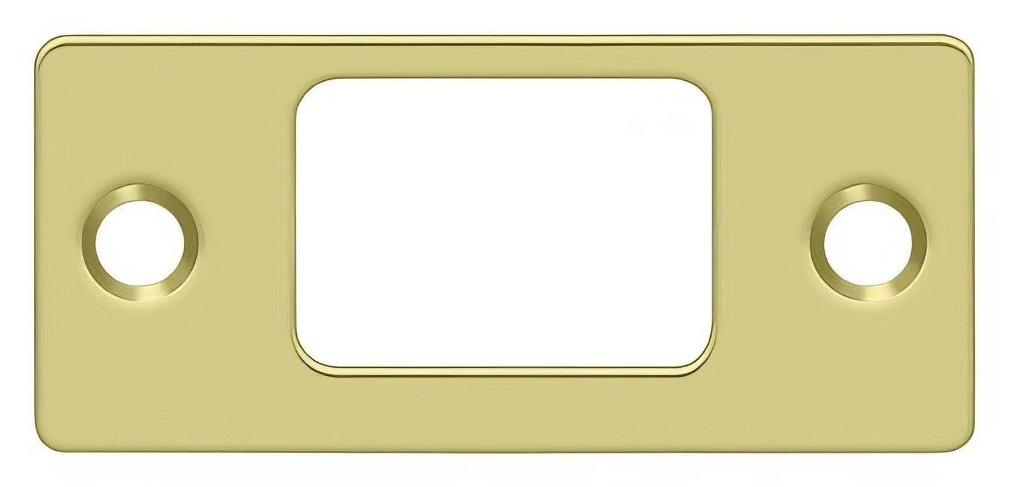 Deltana SP2753 2-3/4" x 1-1/4" Deadbolt Strike Plate