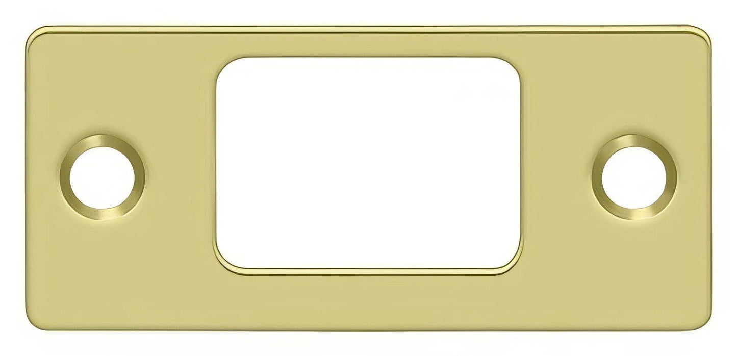 Deltana SP2753 2-3/4" x 1-1/4" Deadbolt Strike Plate