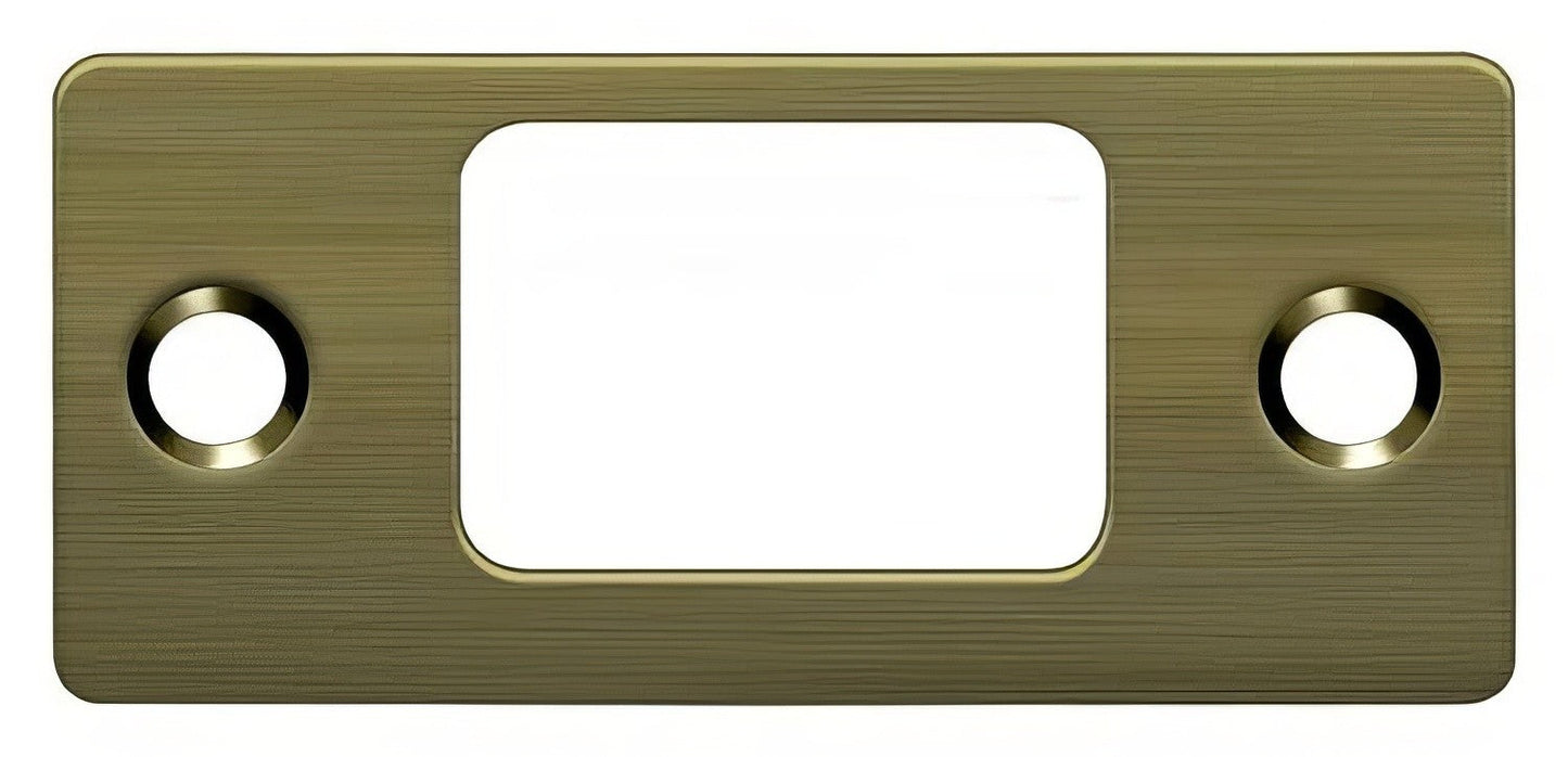 Deltana SP2753 2-3/4" x 1-1/4" Deadbolt Strike Plate