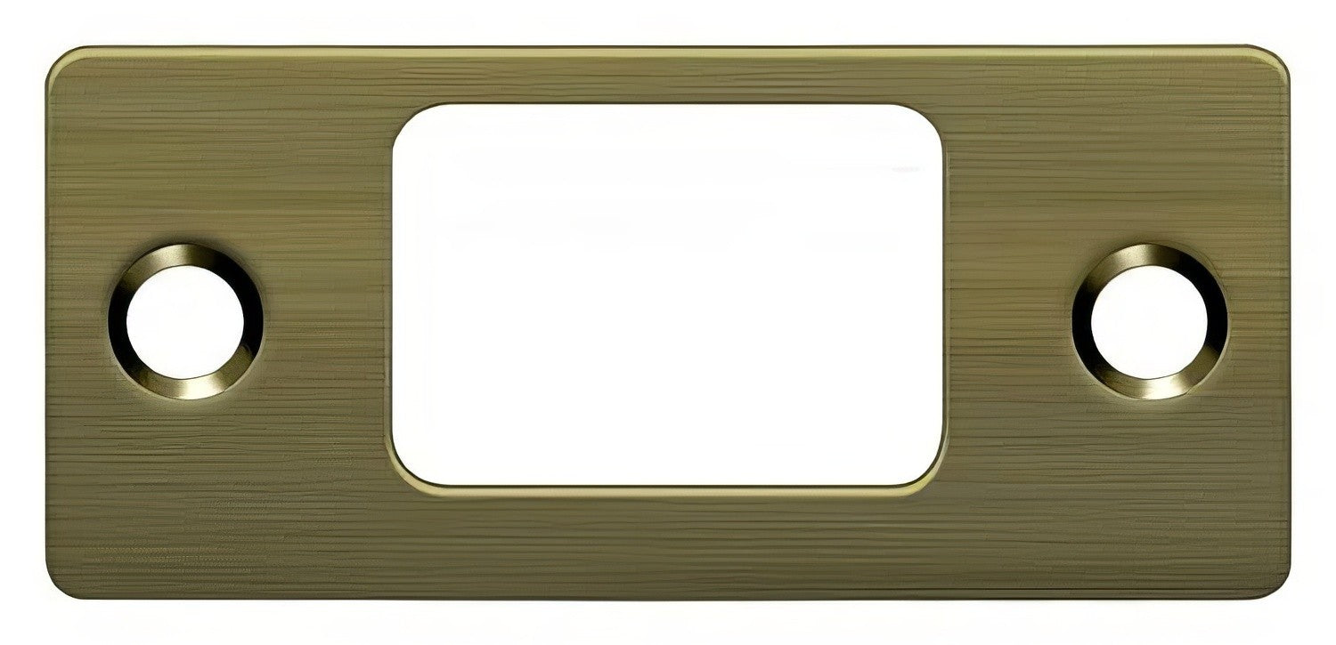 Deltana SP2753 2-3/4" x 1-1/4" Deadbolt Strike Plate