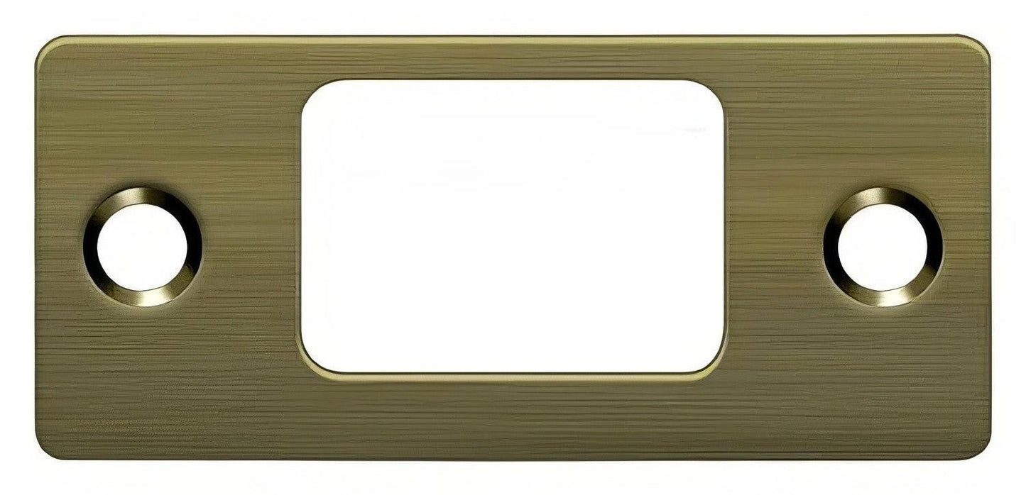 Deltana SP2753 2-3/4" x 1-1/4" Deadbolt Strike Plate