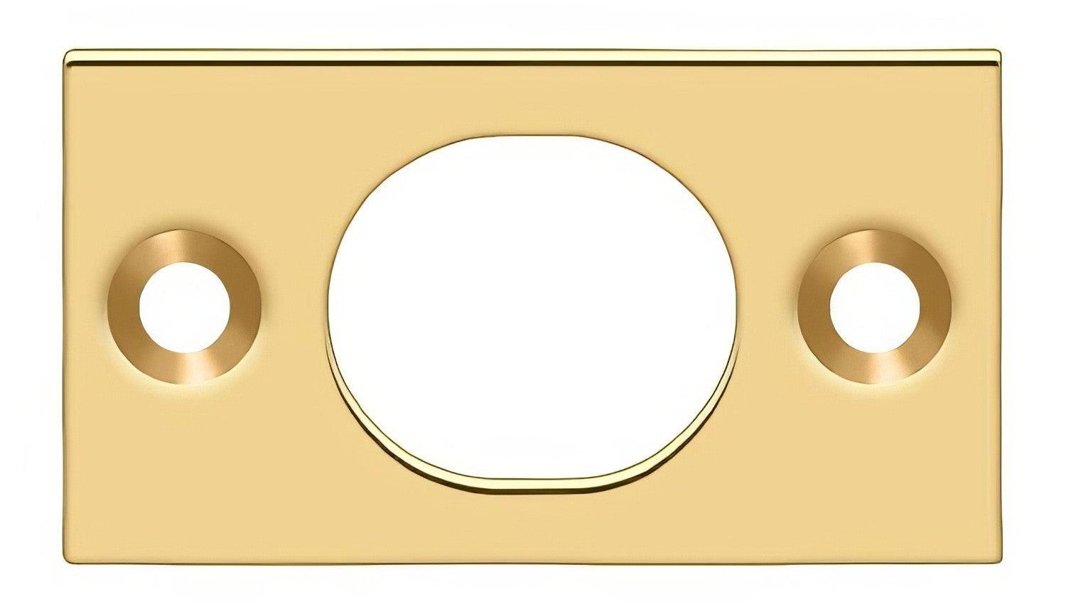 Deltana SP6FB 1-3/4" x 1" Strike Plate for 6" Flush Bolt