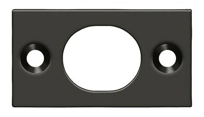 Deltana SP6FB 1-3/4" x 1" Strike Plate for 6" Flush Bolt.