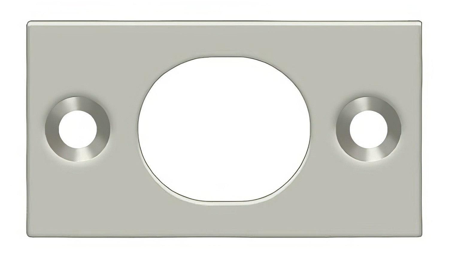 Deltana SP6FB 1-3/4" x 1" Strike Plate for 6" Flush Bolt