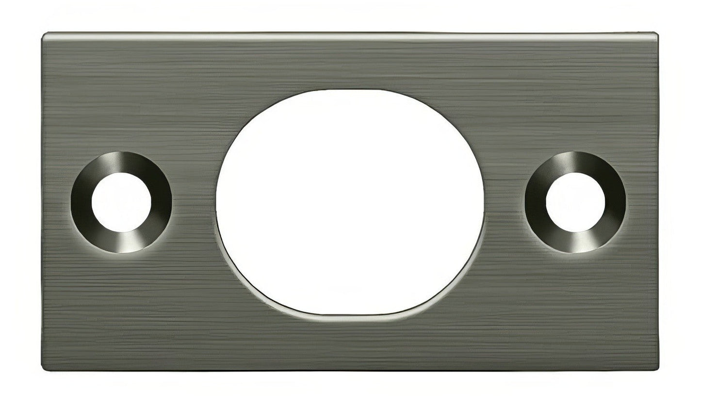 Deltana SP6FB 1-3/4" x 1" Strike Plate for 6" Flush Bolt.