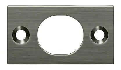 Deltana SP6FB 1-3/4" x 1" Strike Plate for 6" Flush Bolt.