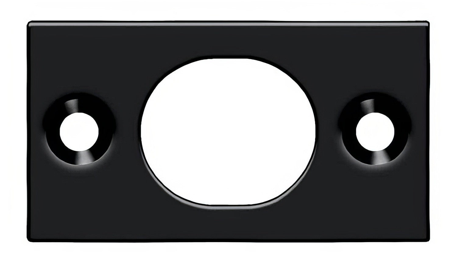 Deltana SP6FB 1-3/4" x 1" Strike Plate for 6" Flush Bolt.