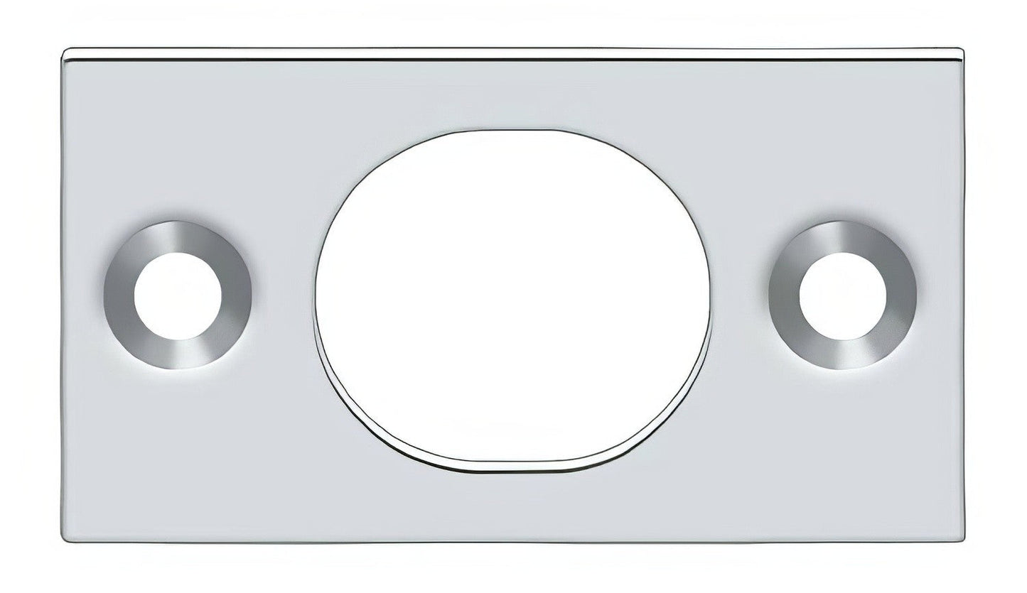 Deltana SP6FB 1-3/4" x 1" Strike Plate for 6" Flush Bolt.