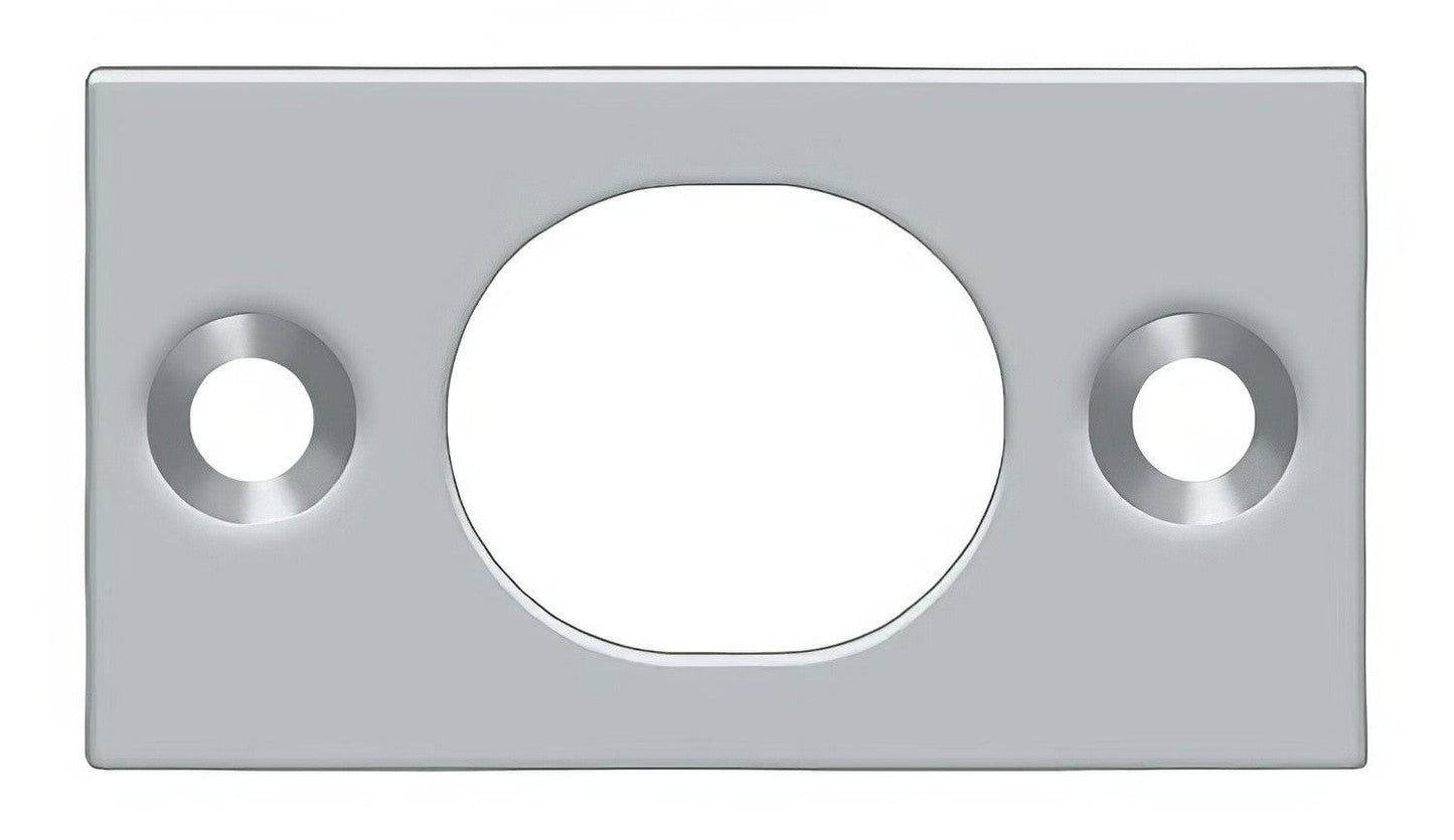 Deltana SP6FB 1-3/4" x 1" Strike Plate for 6" Flush Bolt