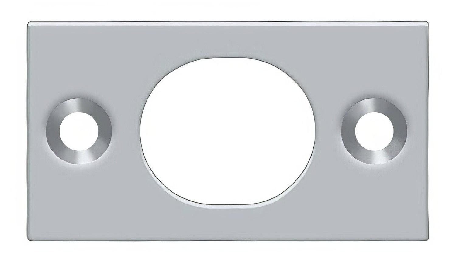 Deltana SP6FB 1-3/4" x 1" Strike Plate for 6" Flush Bolt