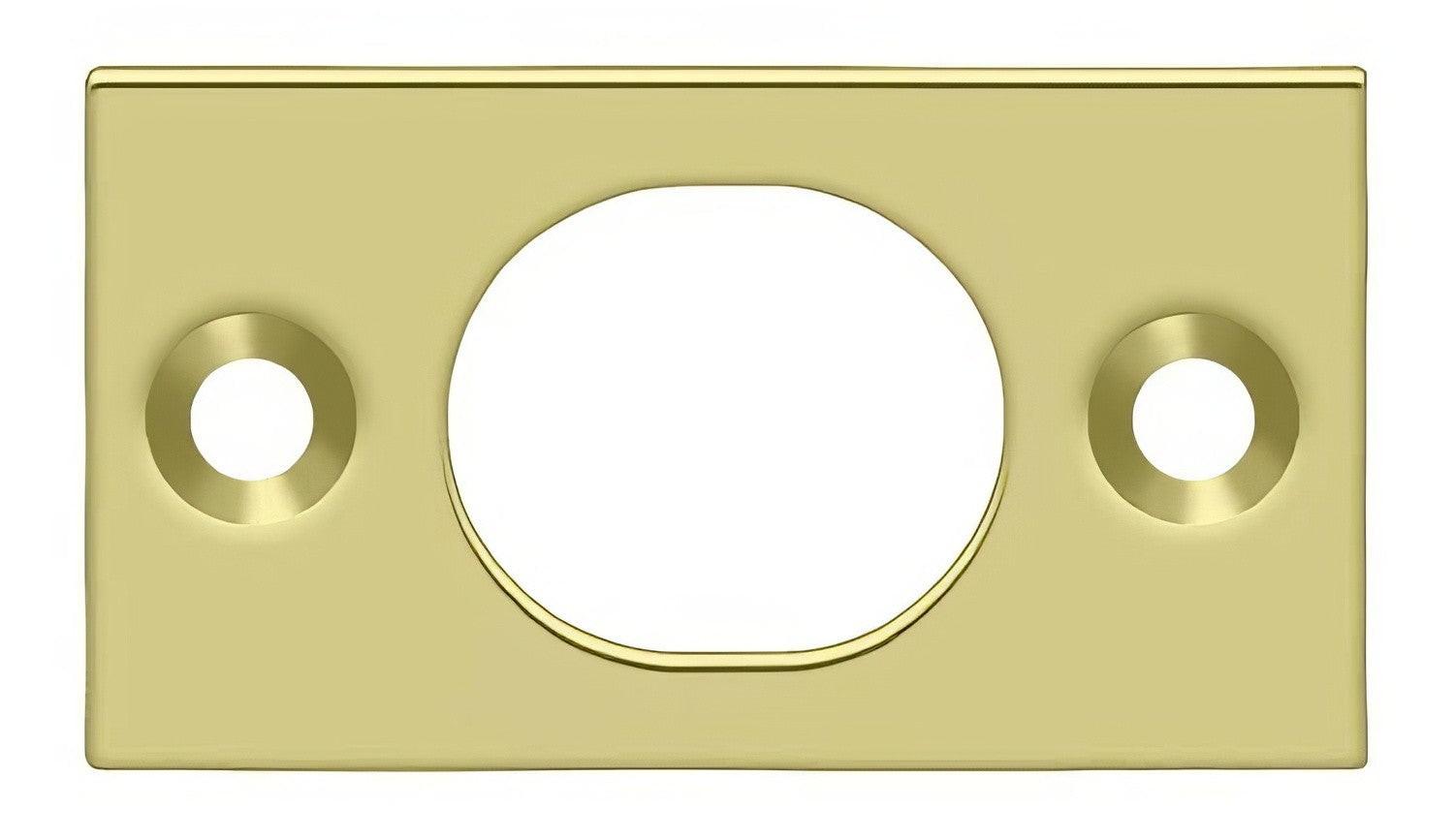 Deltana SP6FB 1-3/4" x 1" Strike Plate for 6" Flush Bolt