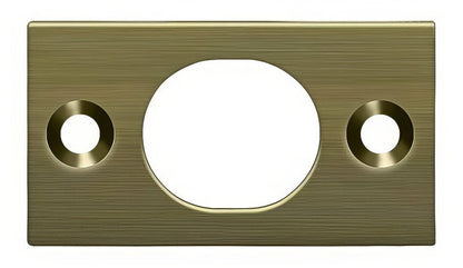 Deltana SP6FB 1-3/4" x 1" Strike Plate for 6" Flush Bolt.