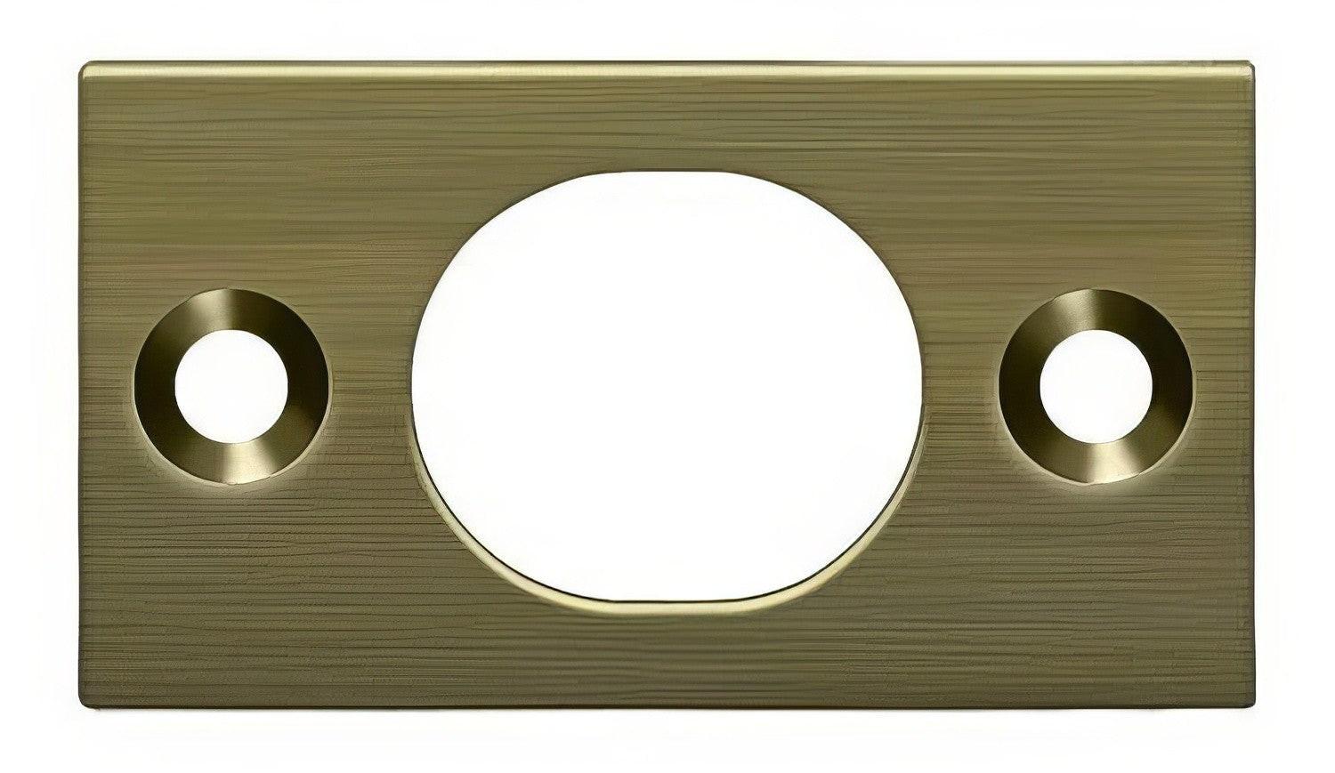 Deltana SP6FB 1-3/4" x 1" Strike Plate for 6" Flush Bolt