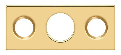 Deltana SP7FBR 1-1/2" x 5/8" Strike Plate for 7" Flush Bolt