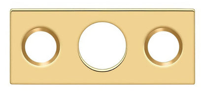 Deltana SP7FBR 1-1/2" x 5/8" Strike Plate for 7" Flush Bolt
