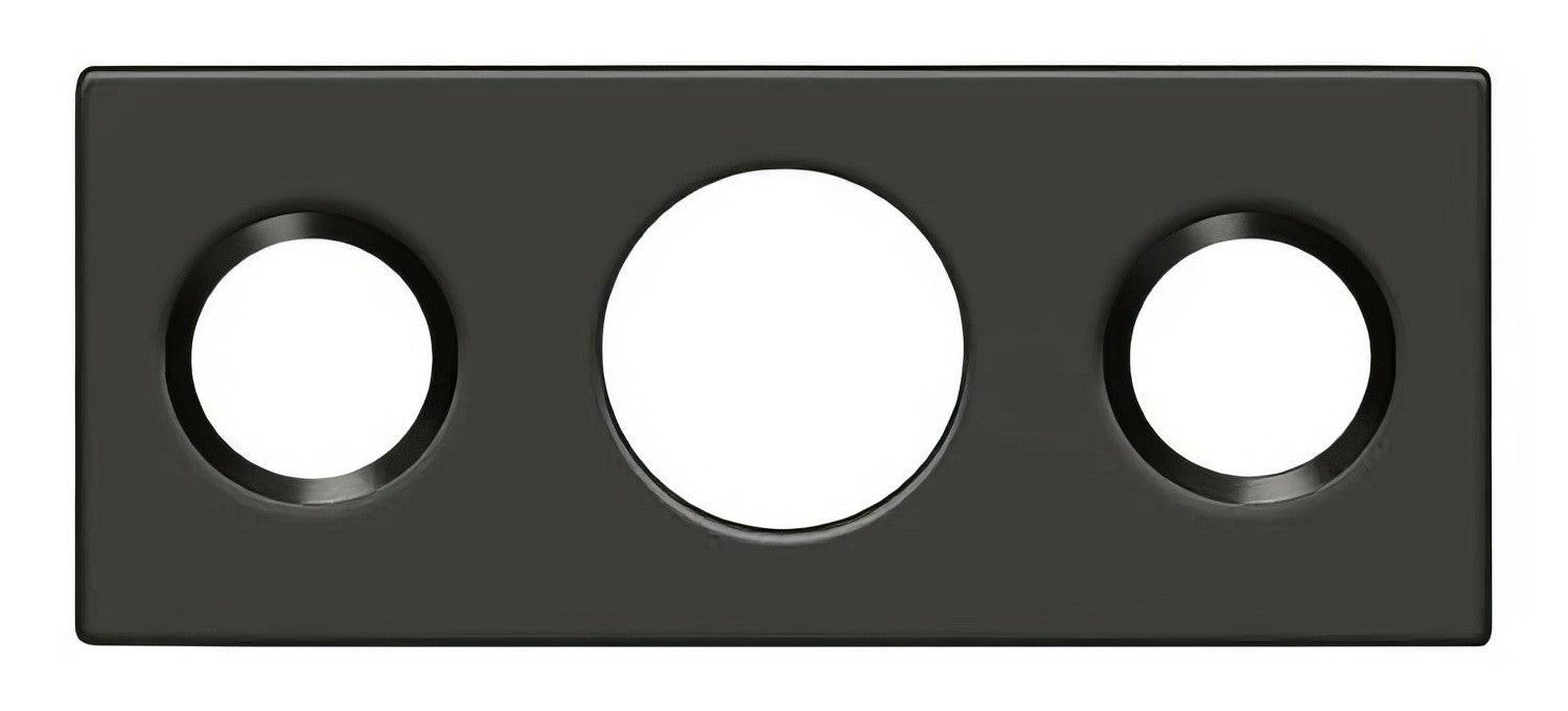 Deltana SP7FBR 1-1/2" x 5/8" Strike Plate for 7" Flush Bolt