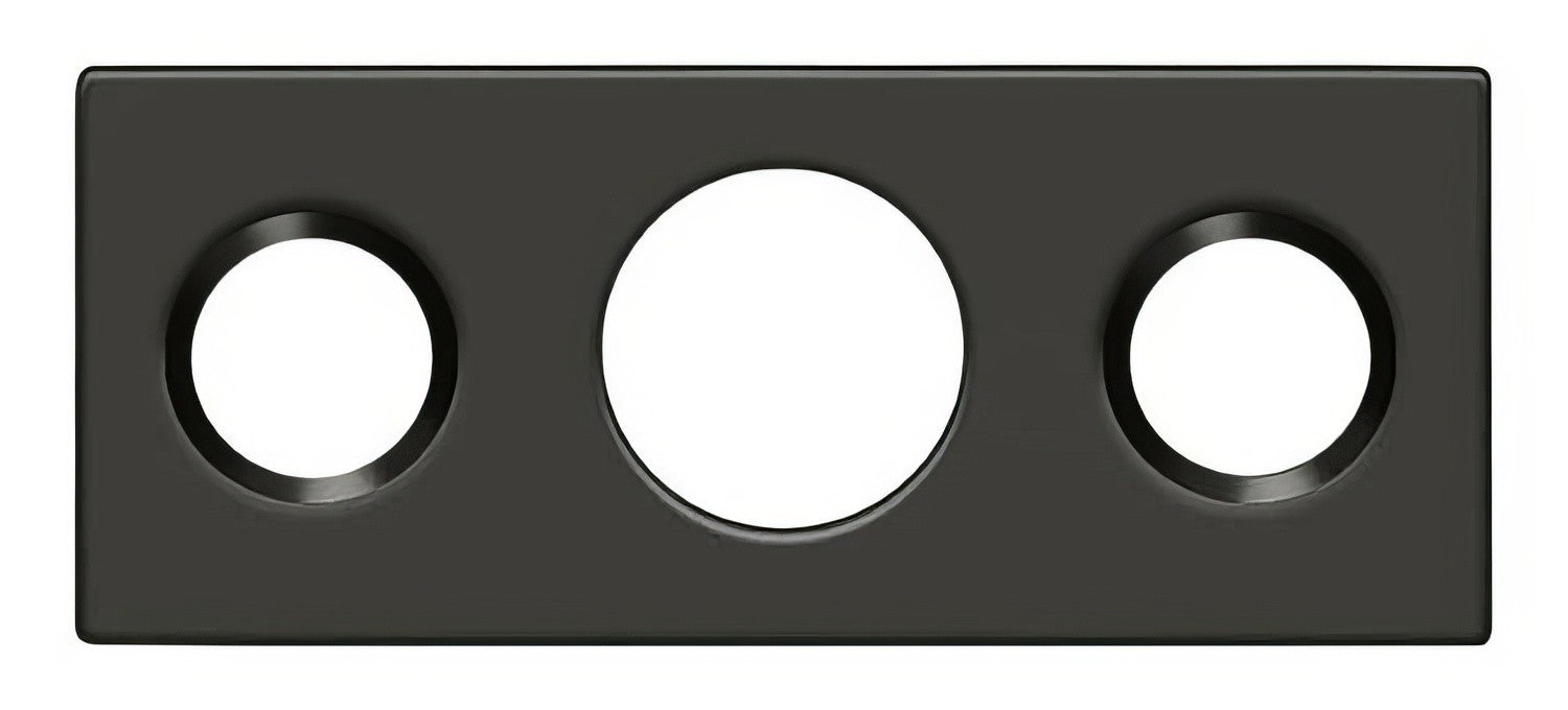 Deltana SP7FBR 1-1/2" x 5/8" Strike Plate for 7" Flush Bolt