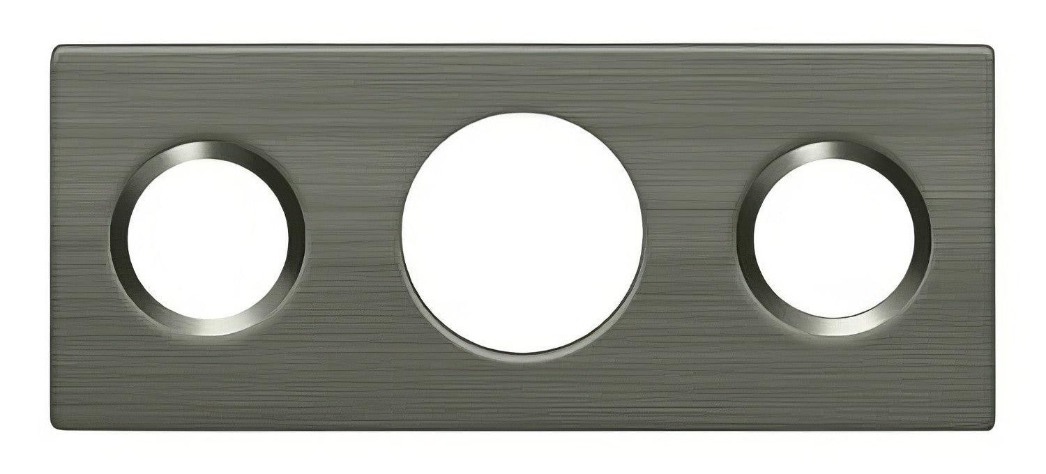Deltana SP7FBR 1-1/2" x 5/8" Strike Plate for 7" Flush Bolt