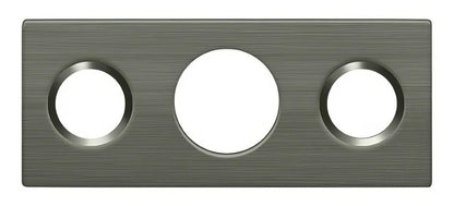 Deltana SP7FBR 1-1/2" x 5/8" Strike Plate for 7" Flush Bolt