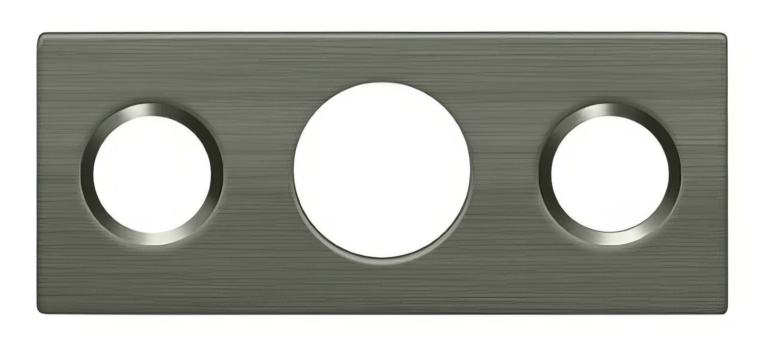 Deltana SP7FBR 1-1/2" x 5/8" Strike Plate for 7" Flush Bolt
