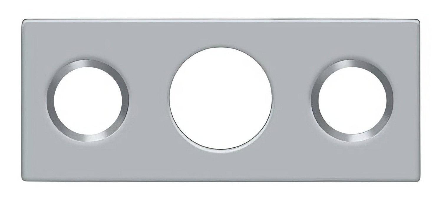 Deltana SP7FBR 1-1/2" x 5/8" Strike Plate for 7" Flush Bolt