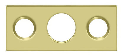 Deltana SP7FBR 1-1/2" x 5/8" Strike Plate for 7" Flush Bolt