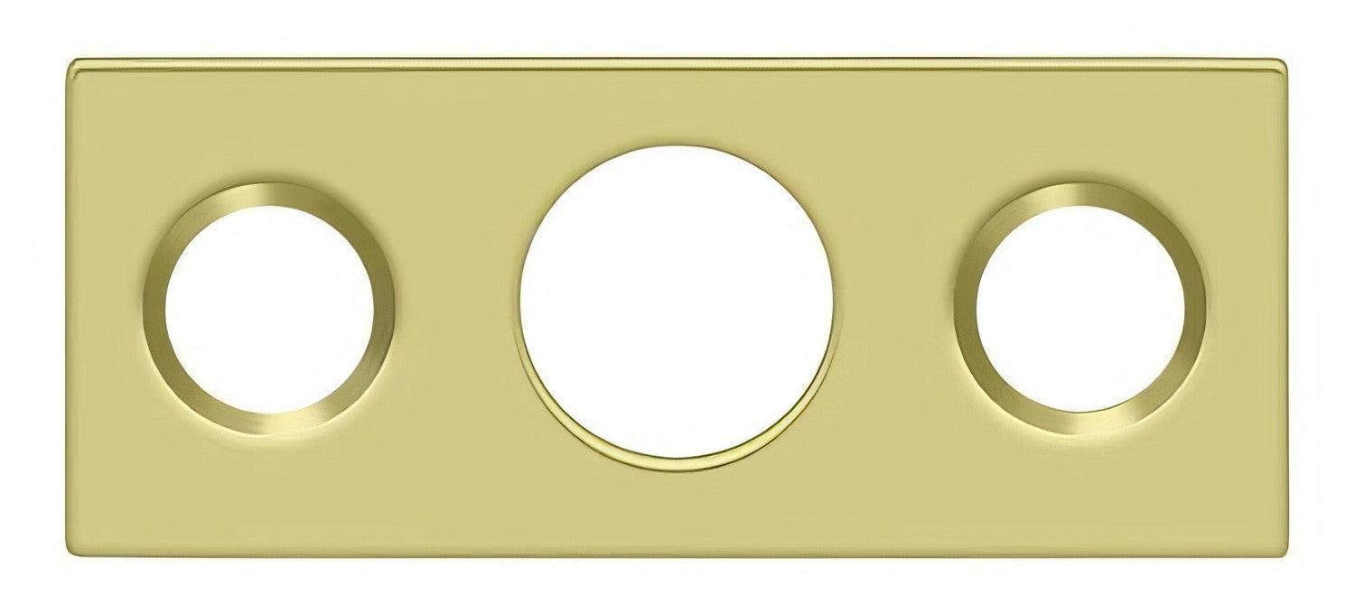 Deltana SP7FBR 1-1/2" x 5/8" Strike Plate for 7" Flush Bolt