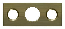 Deltana SP7FBR 1-1/2" x 5/8" Strike Plate for 7" Flush Bolt