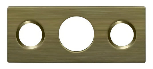 Deltana SP7FBR 1-1/2" x 5/8" Strike Plate for 7" Flush Bolt