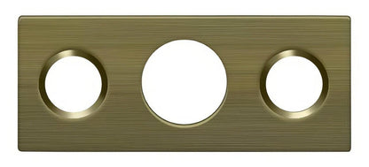 Deltana SP7FBR 1-1/2" x 5/8" Strike Plate for 7" Flush Bolt