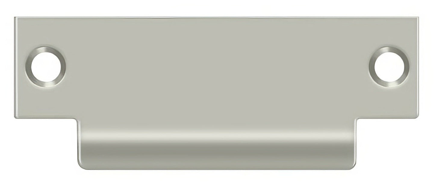 Deltana SPBDB478 4-7/8" ANSI T-Strike Plate without Latch Hole.
