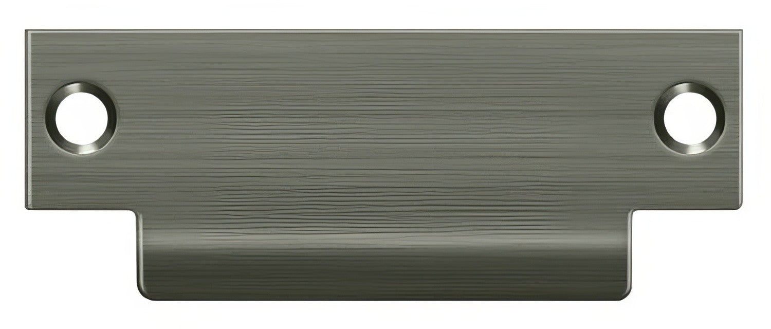 Deltana SPBDB478 4-7/8" ANSI T-Strike Plate without Latch Hole.
