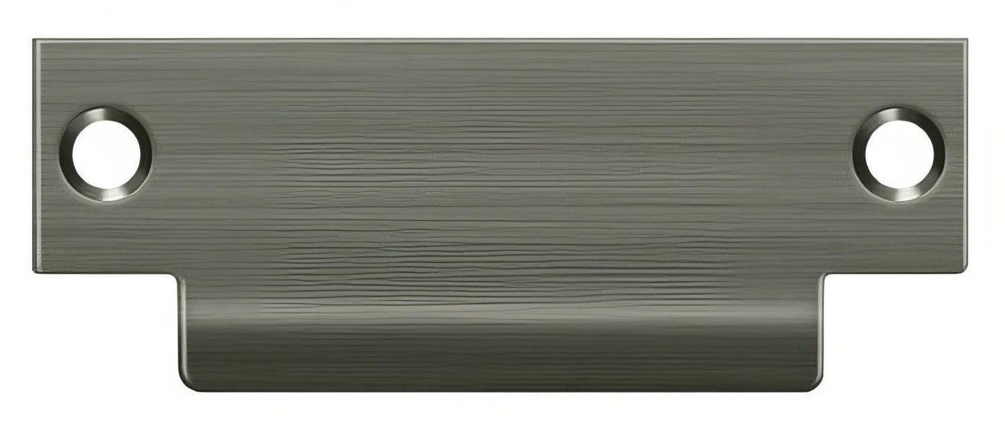Deltana SPBDB478 4-7/8" ANSI T-Strike Plate without Latch Hole