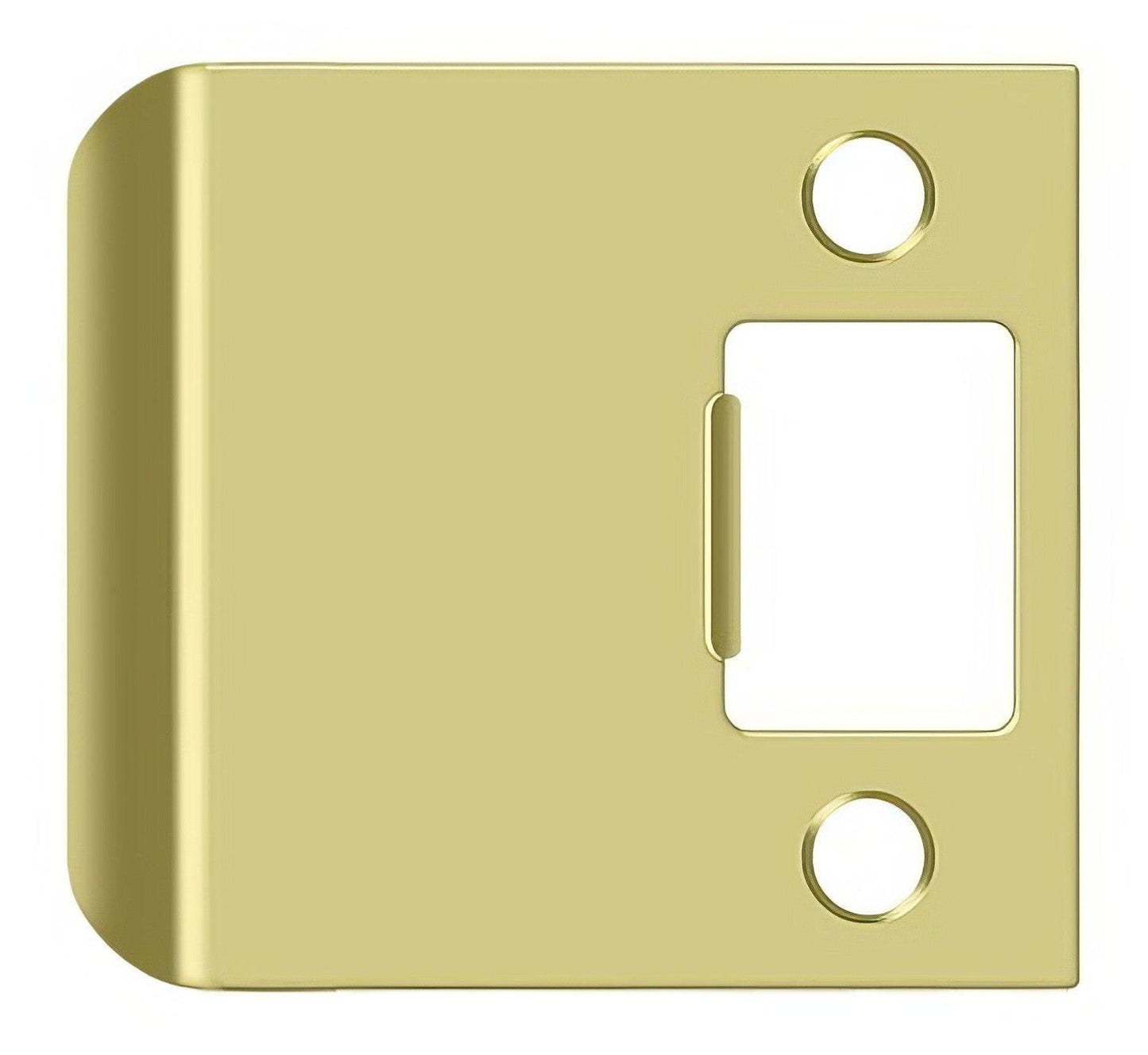 Deltana SPE250 2-1/2" x 2-1/4" Extended Lip Strike Plate