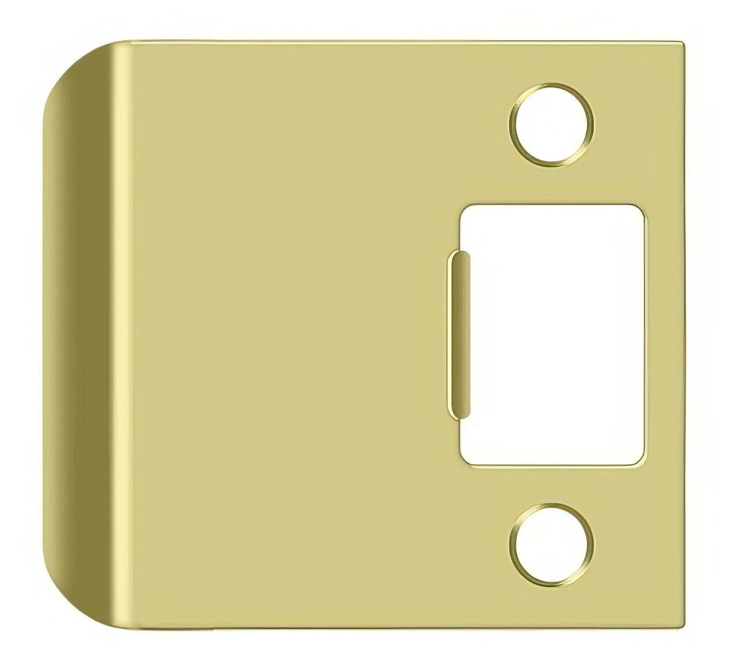 Deltana SPE250 2-1/2" x 2-1/4" Extended Lip Strike Plate