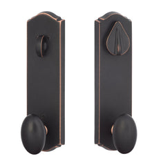 Sure-Loc SR107-DB 11P Slickrock Keyed Entry Entry Door Knob and Deadbolt.