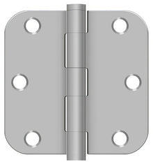 Deltana SS35R5U32D-R 3-1/2" x 3-1/2" Stainless Steel 5/8" Radius Corner Door Hinge