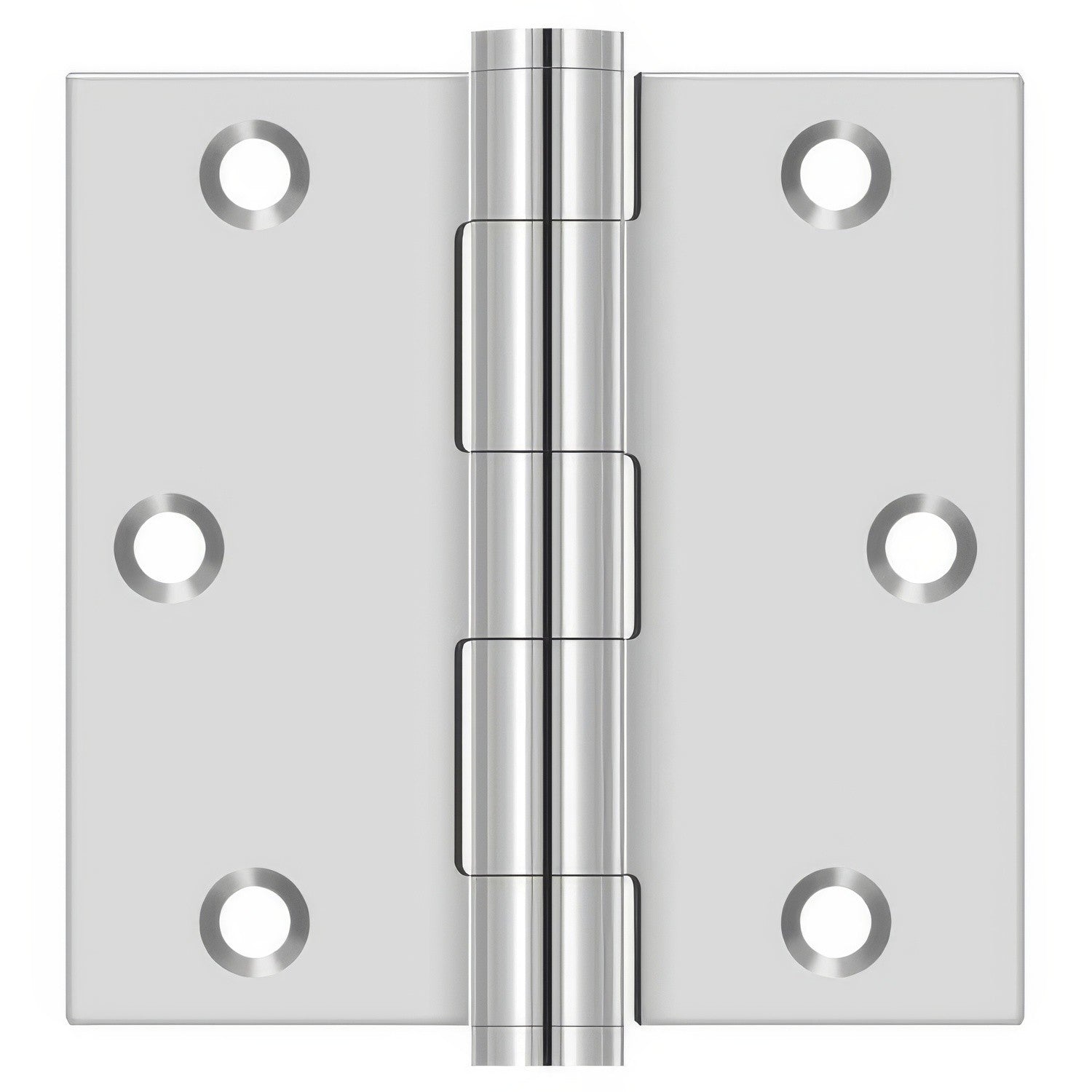 Deltana SS35U 3-1/2" x 3-1/2" Stainless Steel Square Corner Door Hinge