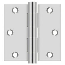 Deltana SS35U 3-1/2" x 3-1/2" Stainless Steel Square Corner Door Hinge
