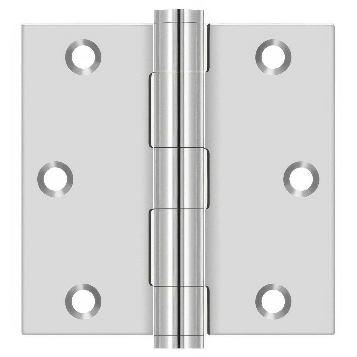 Deltana SS35U 3-1/2" x 3-1/2" Stainless Steel Square Corner Door Hinge