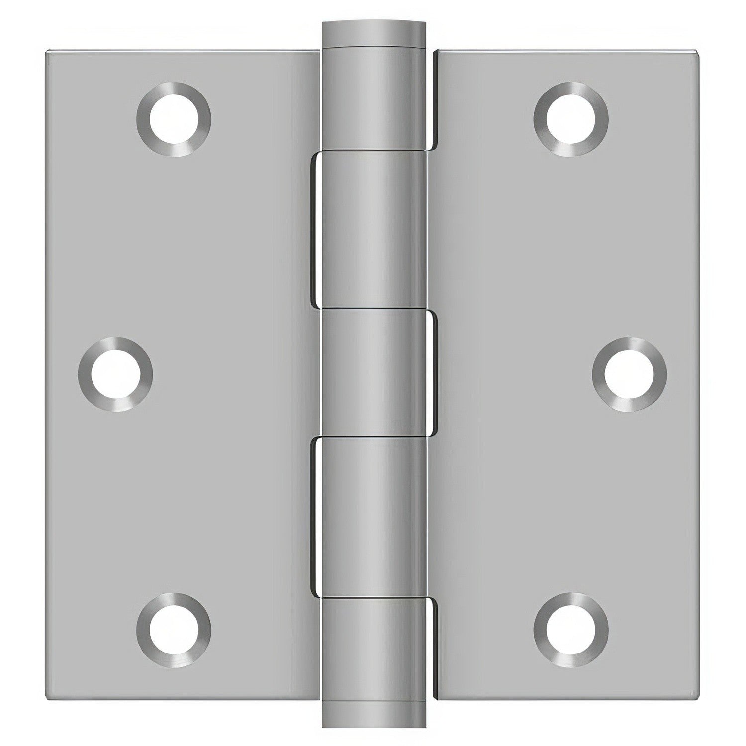 Deltana SS35U 3-1/2" x 3-1/2" Stainless Steel Square Corner Door Hinge