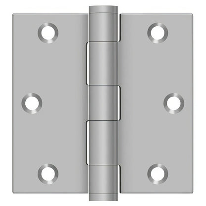 Deltana SS35U 3-1/2" x 3-1/2" Stainless Steel Square Corner Door Hinge