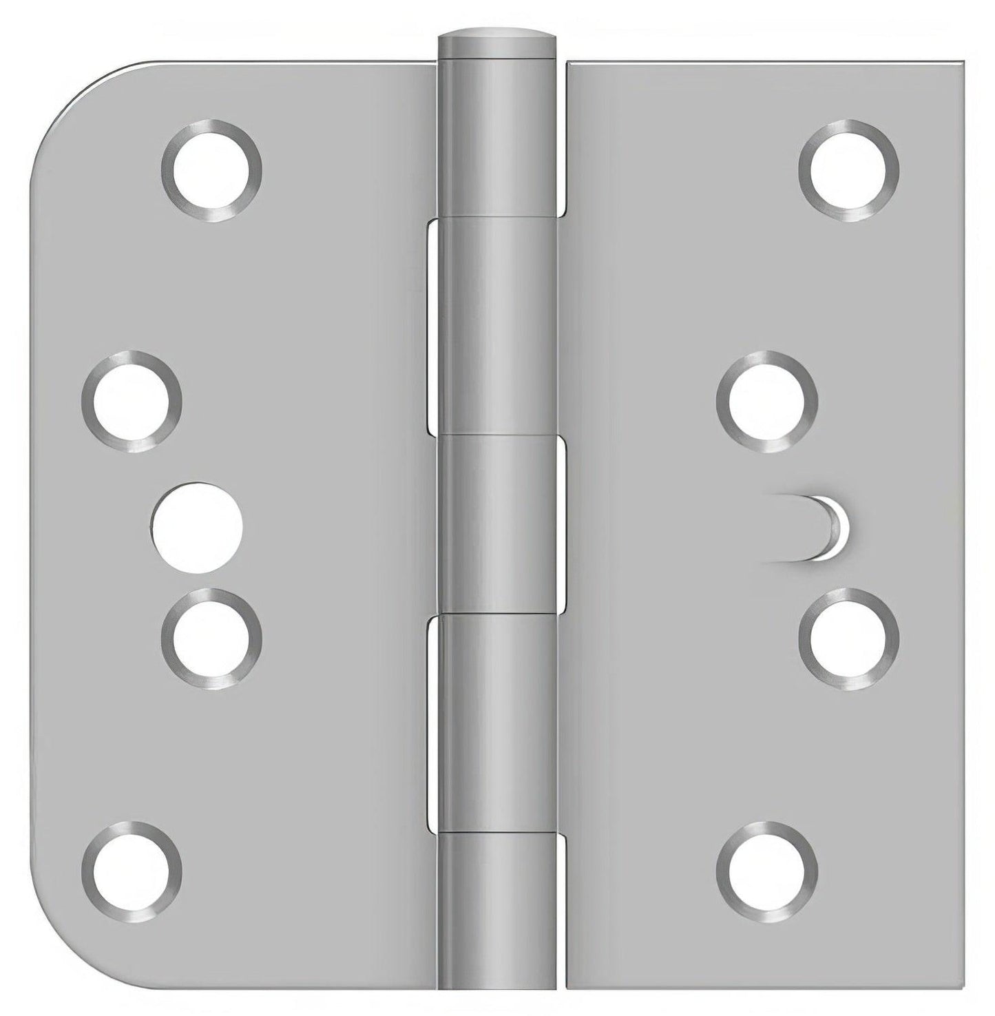 Deltana SS44058TA32D-LH 4" x 4" Stainless Steel Square Corner Door Hinge