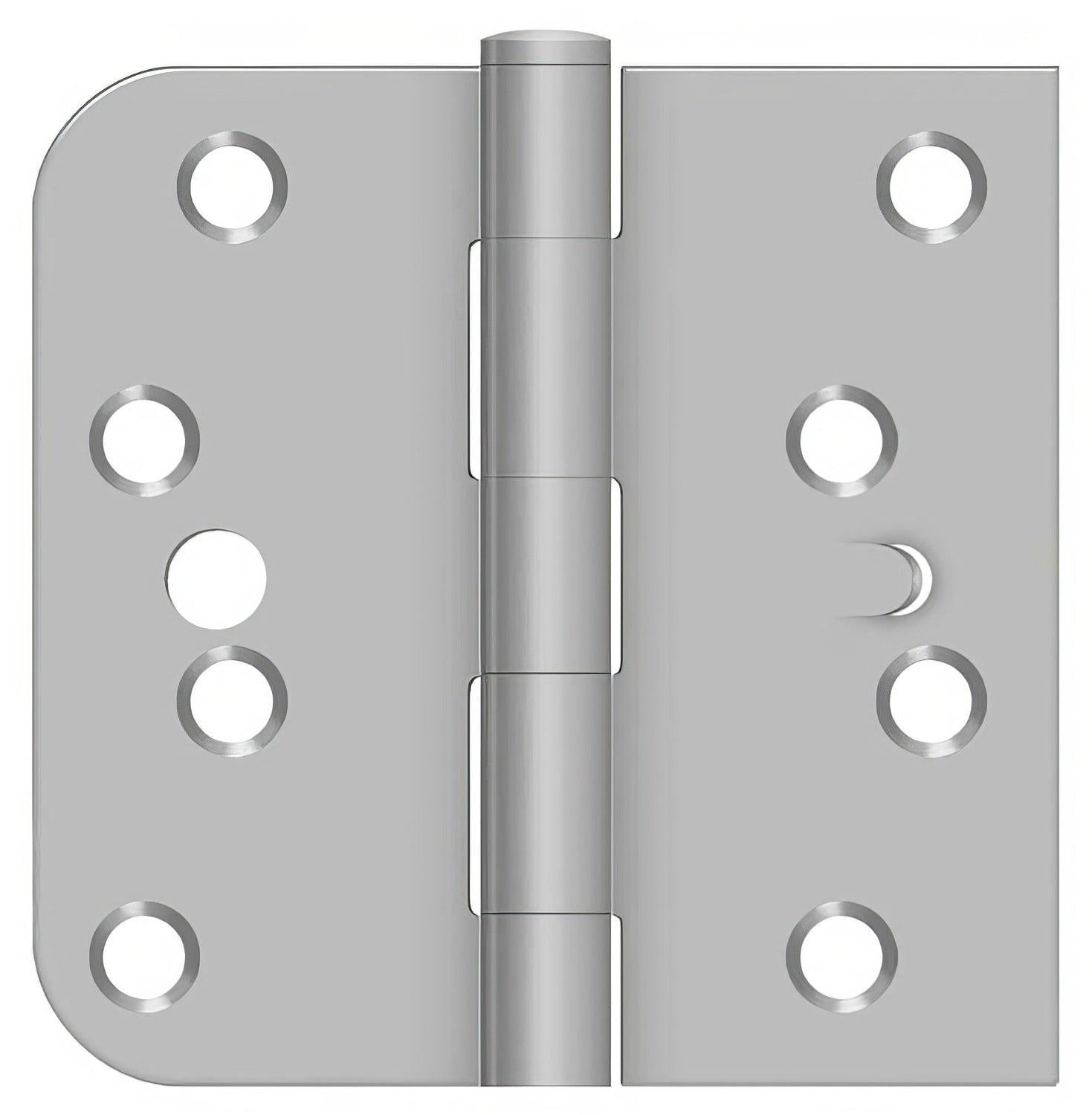 Deltana SS44058TA32D-LH 4" x 4" Stainless Steel Square Corner Door Hinge