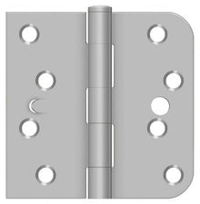 Deltana SS44058TA32D-RH 4" x 4" Stainless Steel Square Corner Door Hinge