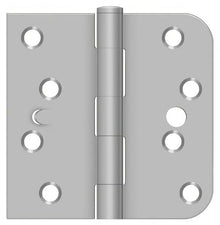 Deltana SS44058TA32D-RH 4" x 4" Stainless Steel Square Corner Door Hinge